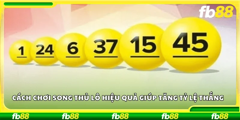 Cách chơi song thủ lô hiệu quả giúp tăng tỷ lệ thắng